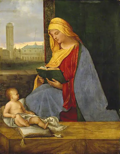 The Virgin and Child with a View of Venice Giorgione